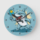 Buscar shark relojes de pared Tiburón