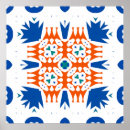 Buscar ornamental posters Azul
