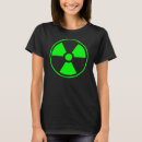 Buscar símbolo de la radiación camisetas Radiología