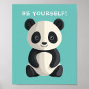 Buscar oso panda lindo posters Cualquier niño