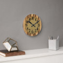 Buscar madera del vintage relojes de pared General y unisex
