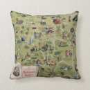 Buscar inglaterra cojines Mapa del vintage