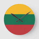 Buscar círculo rojo relojes de pared Nacional