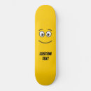 Buscar cara feliz tablas de skate Amarillo