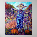 Buscar espantapájaros posters Calabaza