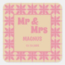 Buscar divertido boda pegatinas Tipografía audaz