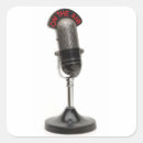 Buscar micrófono pegatinas Radio