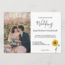 Buscar del girasol boda invitaciones Foto