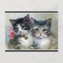 Buscar dos gatitos postales Adorable