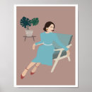 Buscar vestido azul posters Elegante