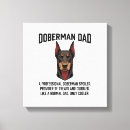 Buscar doberman lienzos Díadelpadre