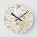 Buscar pirata relojes de pared Ancla
