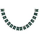 Buscar verde y blanca banderines General y unisex