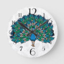 Buscar pavos reales relojes de pared Aves