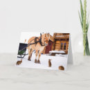 Buscar escena del invierno tarjetas Animales