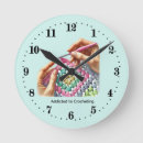 Buscar hilo relojes de pared Ganchillo