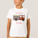 Buscar coche de bomberos camisetas Fuego