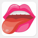 Buscar lengua pegatinas Sonrisa