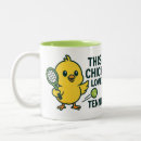 Buscar tenis divertido tazas Humor de tenis