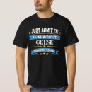 Buscar ganso camisetas Divertida