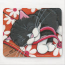 Buscar dormido alfombrillas de raton Gato