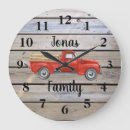 Buscar acuarela roja relojes de pared Vintage