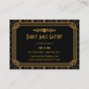 Buscar gatsby tarjetas de visita Geométrico