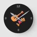Buscar guitarra acústica relojes de pared Rock