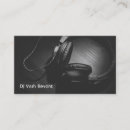 Buscar auriculares tarjetas de visita Audio
