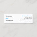 Buscar asociación tarjetas de visita Profesional