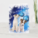 Buscar jack russell terrier tarjetas Nieve