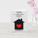 Buscar hogar donde está el corazón tarjetas General y unisex