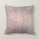 Buscar corazones de plata cojines Para ella