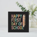 Buscar a la escuela invitaciones Primer día de escuela