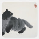 Buscar gato y mariposa pegatinas 9 º gata