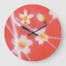 Buscar asiáticas relojes de pared Flores