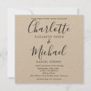 Buscar elegante la escritura boda invitaciones Invitados