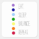 Buscar equilibrio pegatinas Chakra
