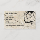 Buscar bodybuilder tarjetas de visita Entrenamiento