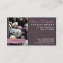 Buscar confitero tarjetas de visita Dulces