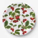 Buscar cereza del vintage platos Cerezas