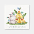 Buscar tribal servilletas Cumpleaños