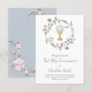 Buscar comunión invitaciones Floral