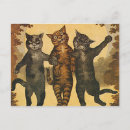 Buscar gatos de halloween postales Vintage