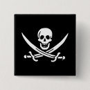 Buscar pirata chapas Cráneo