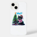 Buscar gatitos divertidos iphone fundas Negro