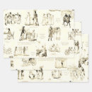 Buscar elegante papel de regalo Vintage