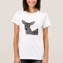 Buscar ciervos blancos camisetas Para ella