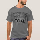 Buscar carbón de leña camisetas negro