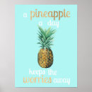 Buscar piña tropical posters Acuarela